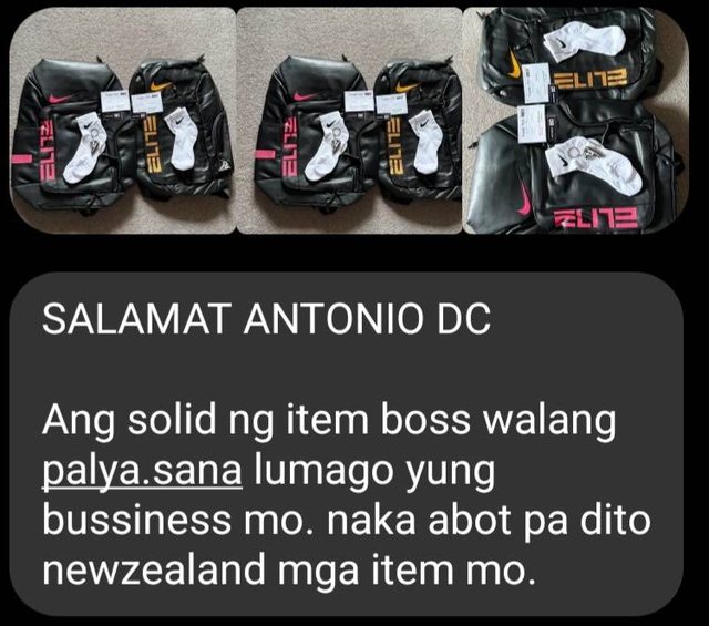 Buyer message: Salamat ANTONIO DC. Ang solid ng item boss, walang palya. Naka abot pa dito New Zealand mga item mo.